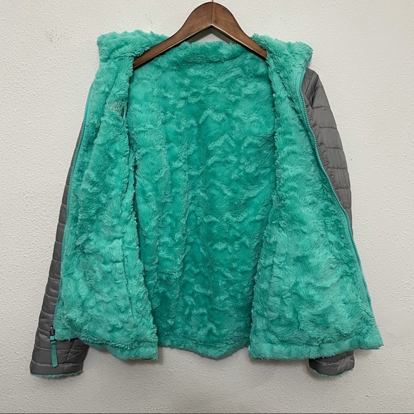 North Face Girls Reversible Jacket XL - Picture 3 of 7